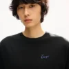 „Kenzo Signature“ besticktes T-Shirt aus Baumwolle