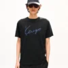 „Kenzo Signature“ besticktes T-Shirt aus Baumwolle
