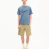 „Kenzo Signature“ besticktes T-Shirt aus Baumwolle