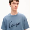 „Kenzo Signature“ besticktes T-Shirt aus Baumwolle
