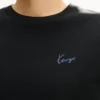 „Kenzo Signature“ besticktes T-Shirt aus Baumwolle