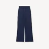 „Kenzo Signature“ gerade Hose aus Baumwoll-Wollmischung