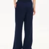 „Kenzo Signature“ gerade Hose aus Baumwoll-Wollmischung