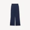 „Kenzo Signature“ gerade Hose aus Baumwoll-Wollmischung