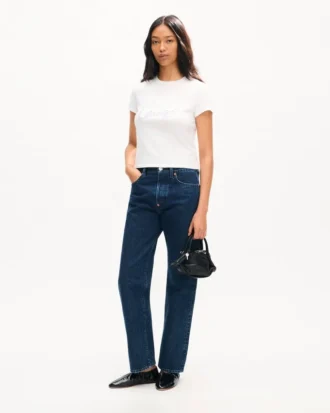 „Kenzo Signature“ gerade Hose aus japanischem Denim