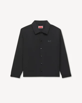 „Kenzo Signature“ Leichte Coach-Jacke aus Baumwoll-Nylon