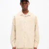 „Kenzo Signature“ Oversize-Hemd aus Baumwolle mit Fischgrätenmuster