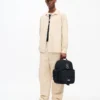 „Kenzo Signature“ Oversize-Hemd aus Baumwolle mit Fischgrätenmuster