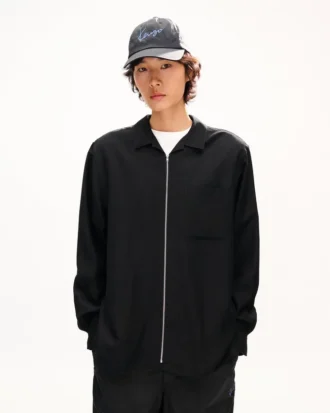 „Kenzo Signature“ Oversize-Hemd mit Reißverschluss