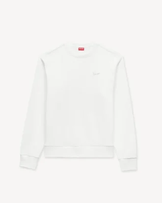 „Kenzo Signature“ Sweatshirt aus Baumwolle mit Stickerei
