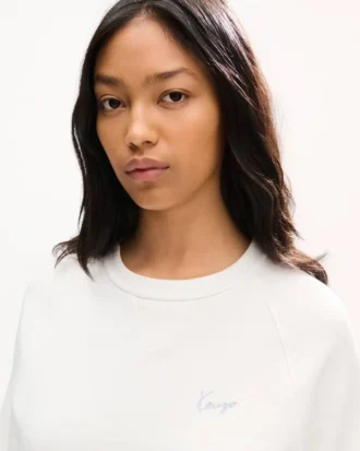 „Kenzo Signature“ Sweatshirt aus Baumwolle mit Stickerei