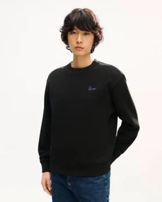 „Kenzo Signature“ Sweatshirt aus Baumwolle mit Stickerei