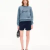 „Kenzo Signature“ Sweatshirt aus Baumwolle mit Stickerei