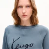 „Kenzo Signature“ Sweatshirt aus Baumwolle mit Stickerei