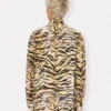 Kenzo Tiger‘ Bow-Hemd aus Baumwolle