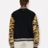 „Kenzo Tiger“ geschlechtsneutrale College-Jacke aus Schurwolle