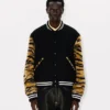 „Kenzo Tiger“ geschlechtsneutrale College-Jacke aus Schurwolle