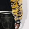 „Kenzo Tiger“ geschlechtsneutrale College-Jacke aus Schurwolle