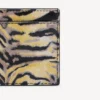Kenzo Tiger‘ Kartenetui aus Leder