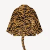 „Kenzo Tiger“ Oversize-Mantel aus Kunstfell