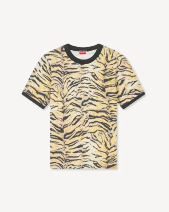 „Kenzo Tiger“ Slim-Fit-Hemd aus Baumwolle