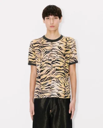 „Kenzo Tiger“ Slim-Fit-Hemd aus Baumwolle
