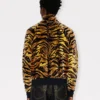 „Kenzo Tiger“ Trainingsjacke aus Samt-Jacquard