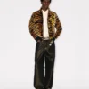 „Kenzo Tiger“ Trainingsjacke aus Samt-Jacquard