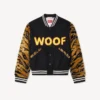 Kenzo Tiger‘ Unisex-Varsity-Jacke mit Print aus Schurwolle