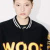 Kenzo Tiger‘ Unisex-Varsity-Jacke mit Print aus Schurwolle