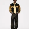Kenzo Tiger‘ Unisex-Varsity-Jacke mit Print aus Schurwolle