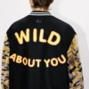Kenzo Tiger‘ Unisex-Varsity-Jacke mit Print aus Schurwolle