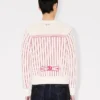 Kenzo Trompe L’œil-Strickjacke aus Baumwollmischung