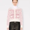 Kenzo Trompe L’œIl‘ Strickjacke aus Woll-Baumwollmischung