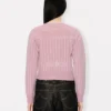 Kenzo Trompe L’œIl‘ Strickjacke aus Woll-Baumwollmischung