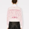 Kenzo Trompe L’œIl‘ Strickjacke aus Woll-Baumwollmischung