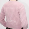 Kenzo Trompe L’œIl‘ Strickjacke aus Woll-Baumwollmischung