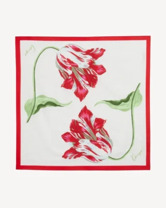 „Kenzo Tulip“ Bandana aus leichter Baumwolle