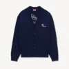Kenzo Tulip‘ bestickter Cardigan aus Wolle und Baumwolle
