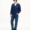 Kenzo Tulip‘ bestickter Cardigan aus Wolle und Baumwolle
