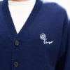 Kenzo Tulip‘ bestickter Cardigan aus Wolle und Baumwolle
