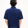 Kenzo Tulip‘ besticktes Polohemd aus Wolle und Baumwolle