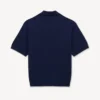 Kenzo Tulip‘ besticktes Polohemd aus Wolle und Baumwolle