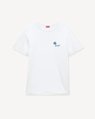 Kenzo Tulip‘ Besticktes Slim-Fit-Hemd aus Baumwolle
