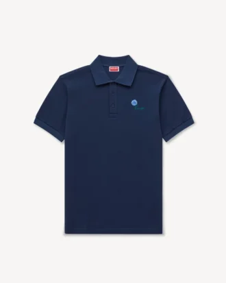 Kenzo Tulip‘ besticktes Slim-Fit-Polo aus Baumwolle