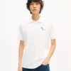 Kenzo Tulip‘ besticktes Slim-Fit-Polo aus Baumwolle