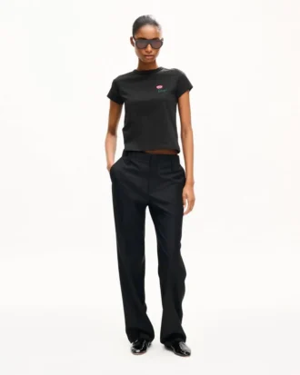 Kenzo Tulip‘ besticktes T-Shirt aus Baumwolle