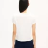 Kenzo Tulip‘ besticktes T-Shirt aus Baumwolle