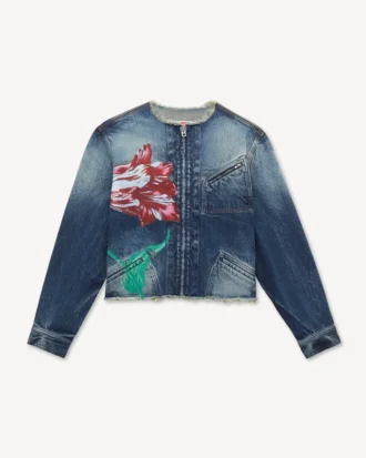 „Kenzo Tulip“ Chore-Jacke aus japanischem Denim