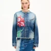 „Kenzo Tulip“ Chore-Jacke aus japanischem Denim